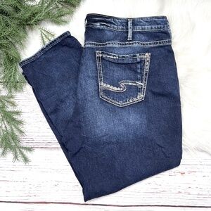 |•SILVER JEANS•| Boyfriend Skinny Jeans Plus Size 18